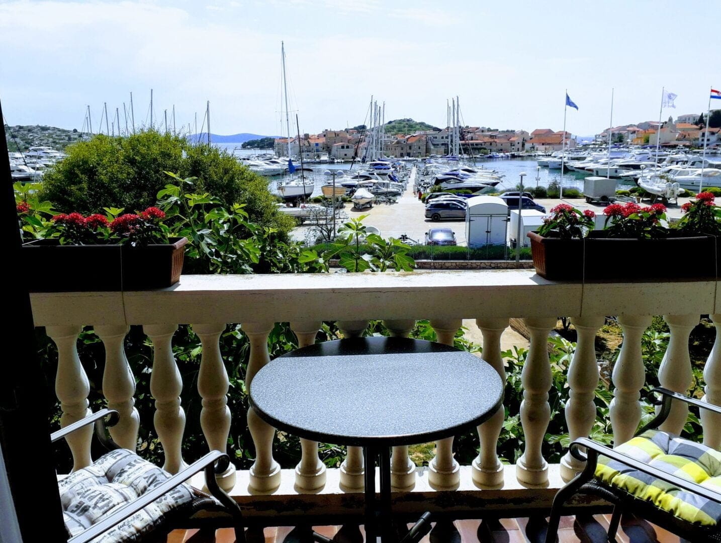 Apartment A1 (Tiho & Marija) - balcony view