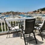 Apartment A4 (Tiho & Marija) - view from terrace at sea and Tribunj