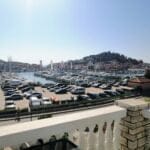 Apartment A3 (Tiho & Marija) - view from terrace at sea, marina and Tribunj