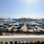 Apartment A3 (Tiho & Marija) - view from terrace at sea, marina and Tribunj