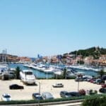 Apartment A4 (Tiho & Marija) - view from terrace at sea and Tribunj