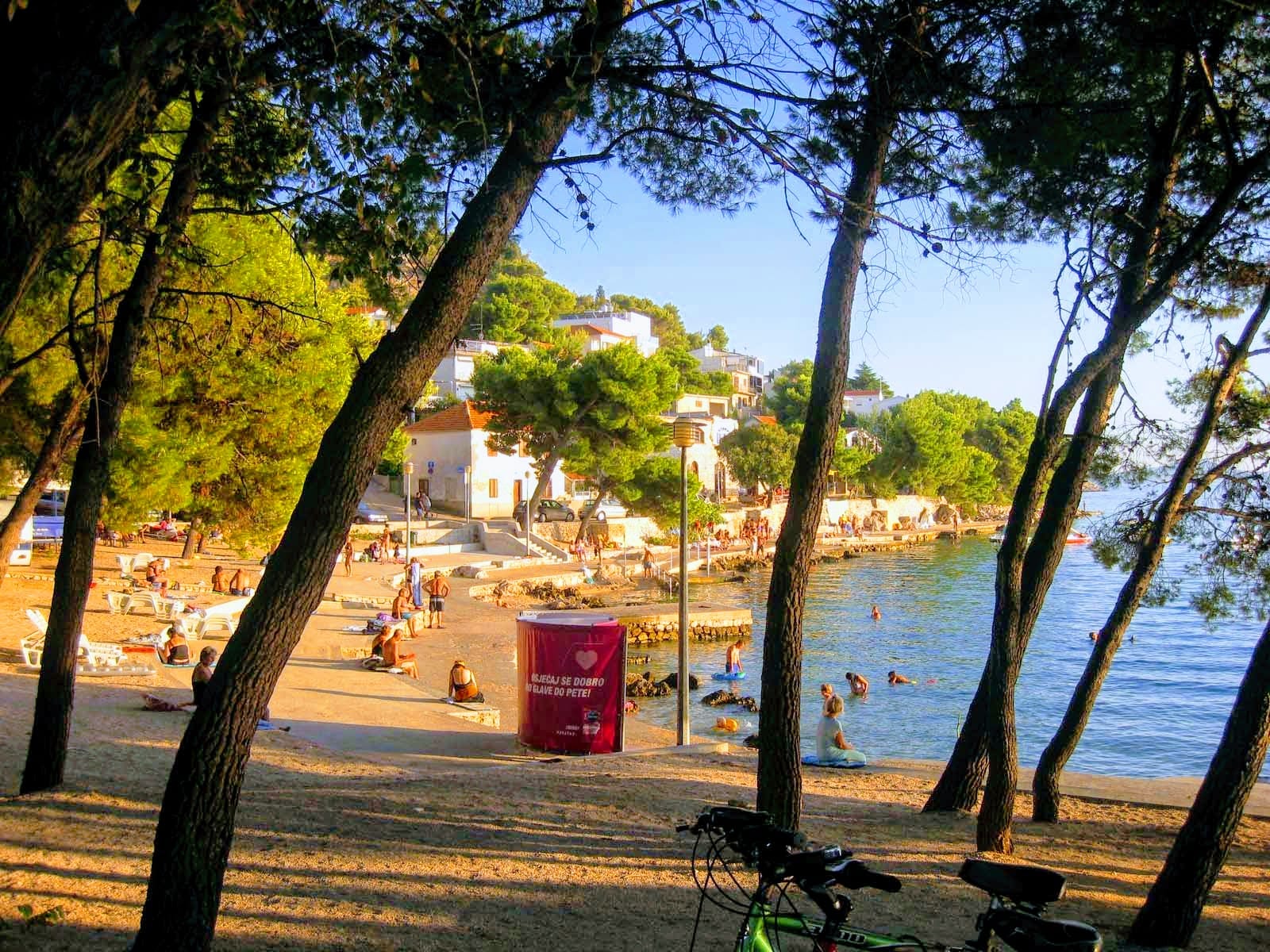 Tribunj - plaža Zamalin