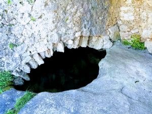 Római építészet Vodicében (víztározó)