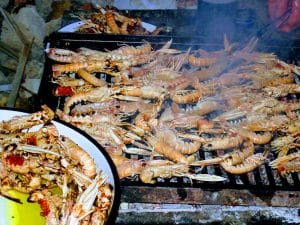 Food - shrimp barbecue