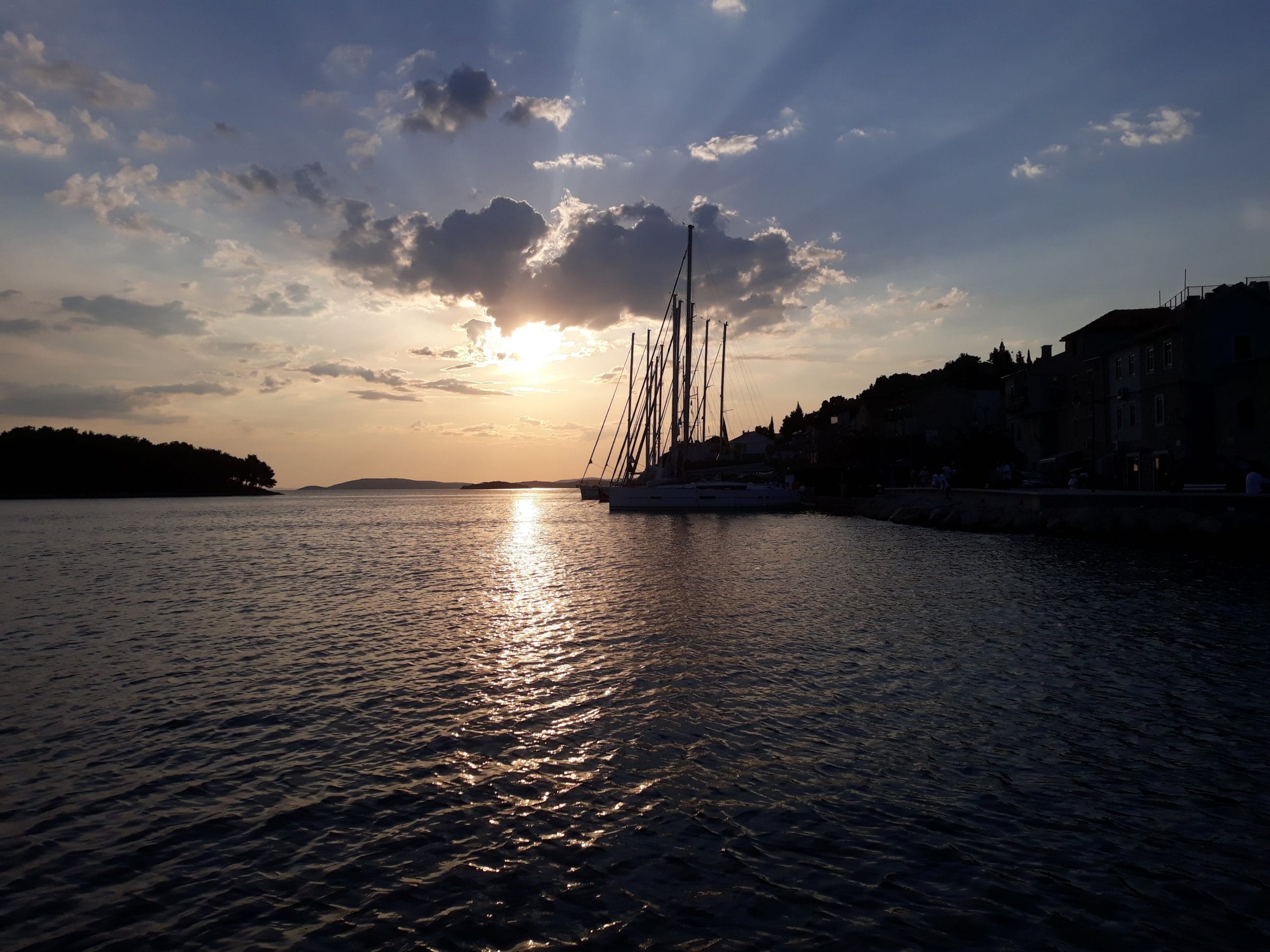 Tribunjski sončni zahod