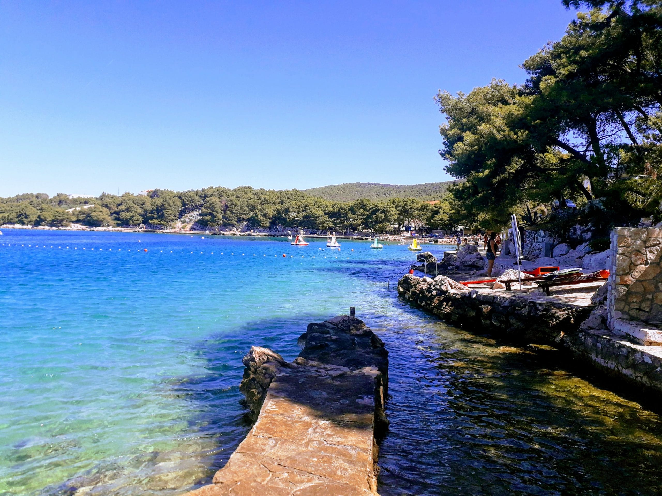 Tribunj - plaža Zamalin