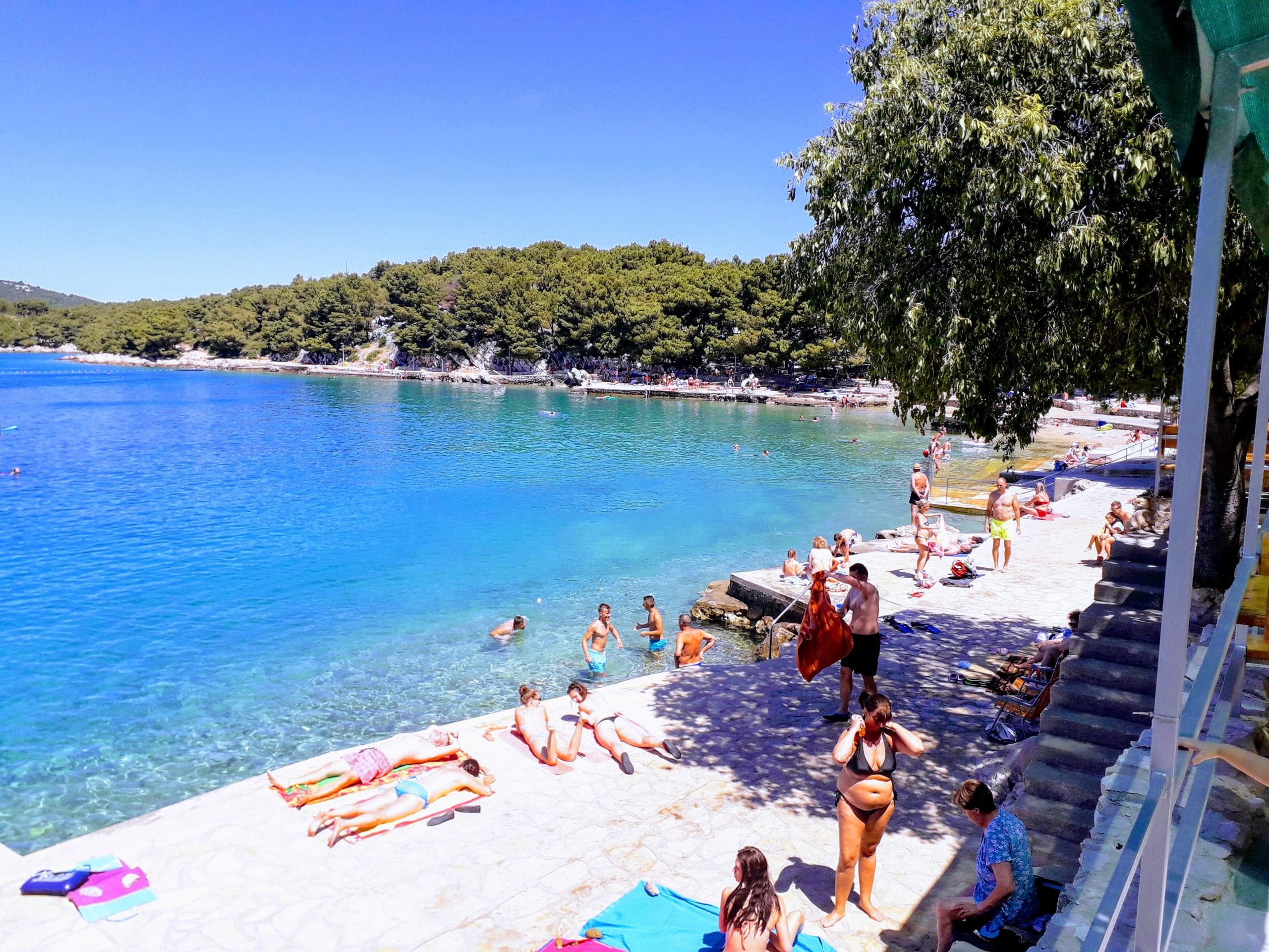 Tribunj - plaža Zamalin