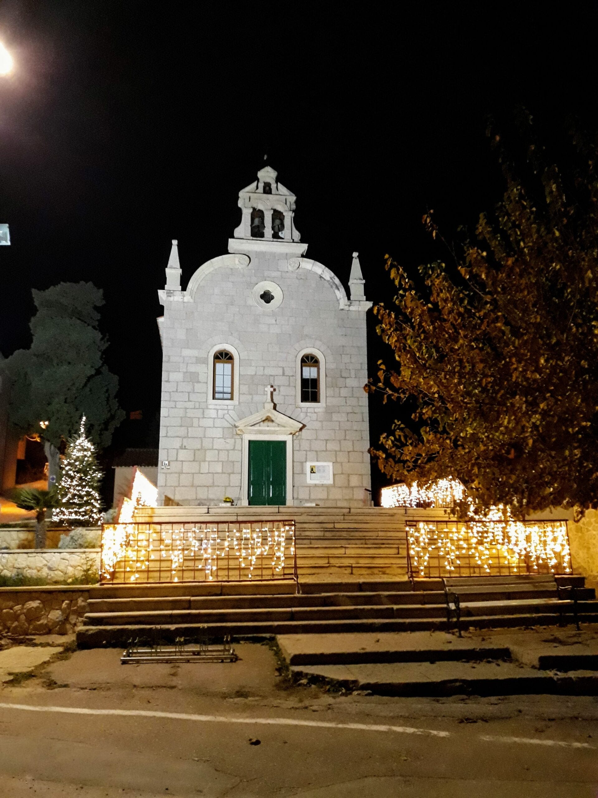 Tribunj - stari most - cerkev Gospe