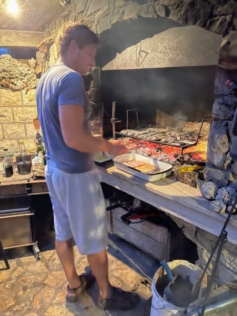 Essen – Fischgrill